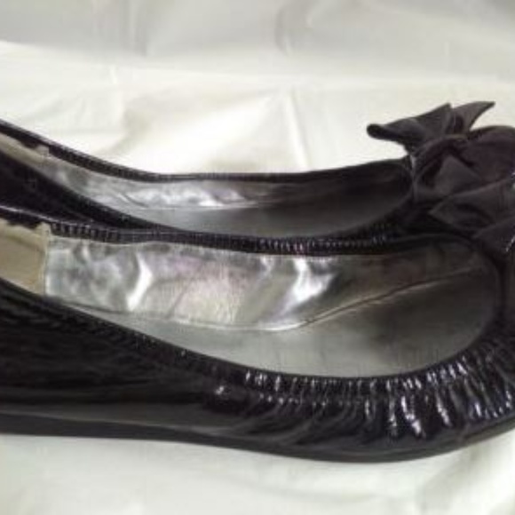 Kate Spade Patent Leather Elastic Ballet Flat 8.5 - Picture 3 of 8